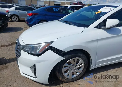2019 Hyundai Elantra Se from USA, damaged, VIN 5NPD74LF1KH472007